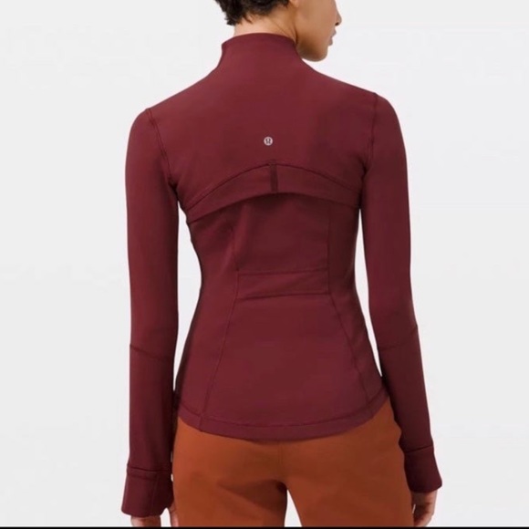 (NWT) Lululemon Define Jacket Luon in Red Merlot - Picture 3 of 9
